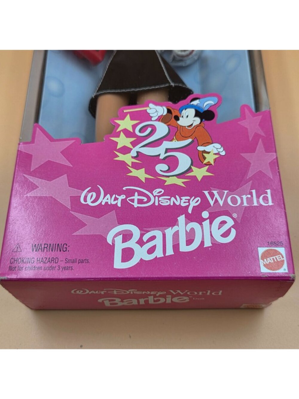 Walt Disney World 25th Anniversary Barbie Special Edition Mattel Doll 1996 - Picture 7 of 16